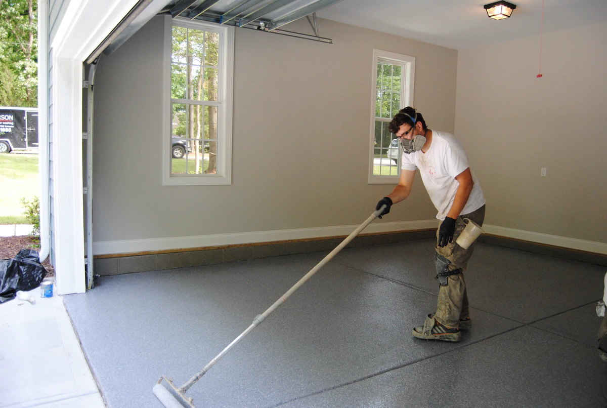 PAINT YOUR GARAGE FLOOR